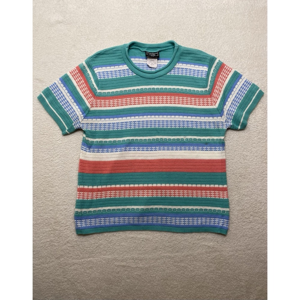 Vintage Southern Lady Women's Roll Neck Sweater Petite Large Coastal Granny